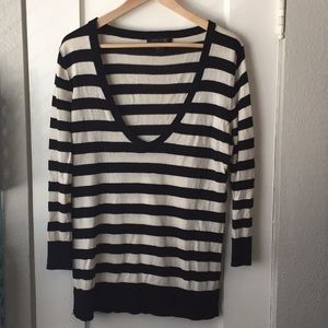 Jared Ross August Silk V-neck sweater XL